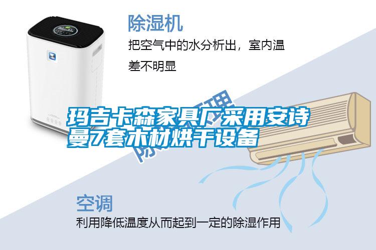 玛吉卡森家具厂采用草莓视频下载安装7套木材烘干设备