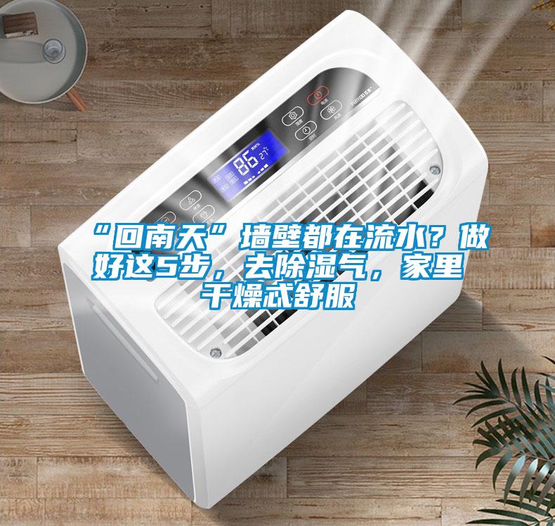 “回南天”墙壁都在流水？做好这5步，去草莓视频黄色在线观看气，家里干燥忒舒服