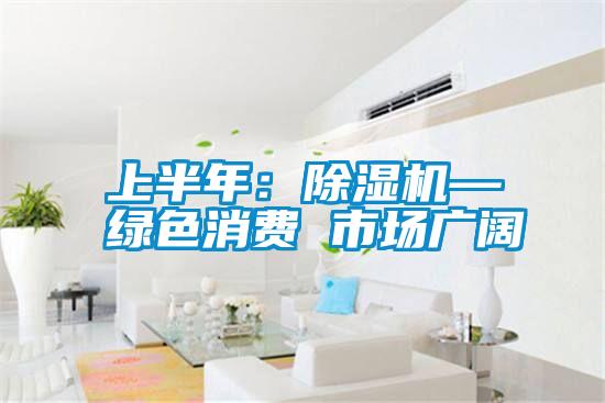 上半年：草莓视频黄色在线观看机—绿色消费 市场广阔