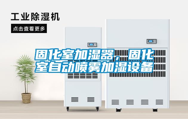 固化室加湿器，固化室自动喷雾加湿设备