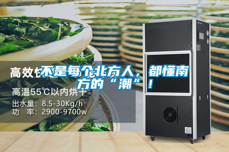 不是每个北方人，都懂南方的“潮”！