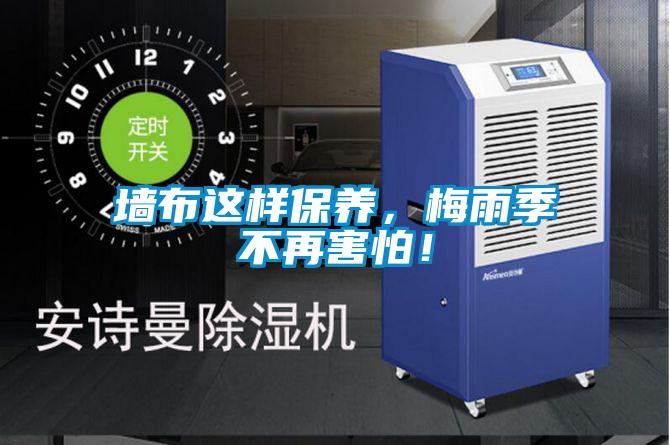 墙布这样保养，梅雨季不再害怕！