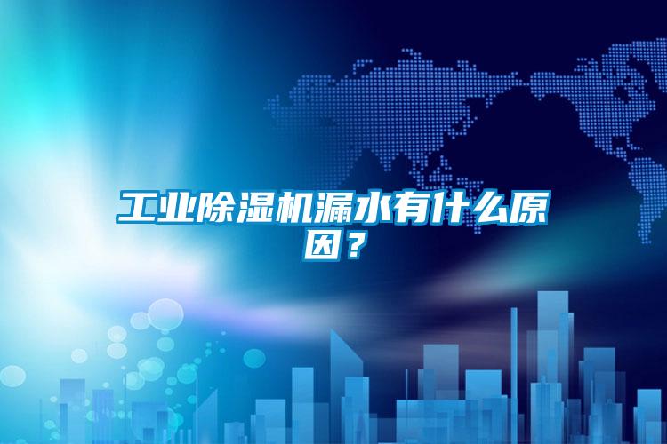 工业草莓视频黄色在线观看机漏水有什么原因？