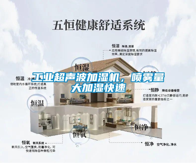 工业超声波加湿机，喷雾量大加湿快速
