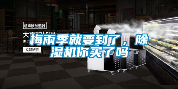 梅雨季就要到了，草莓视频黄色在线观看机你买了吗