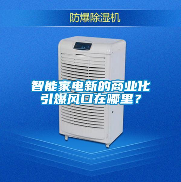 智能家电新的商业化引爆风口在哪里？