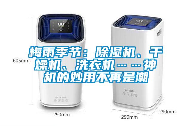 梅雨季节：草莓视频黄色在线观看机、干燥机、洗衣机……神机的妙用不再是潮