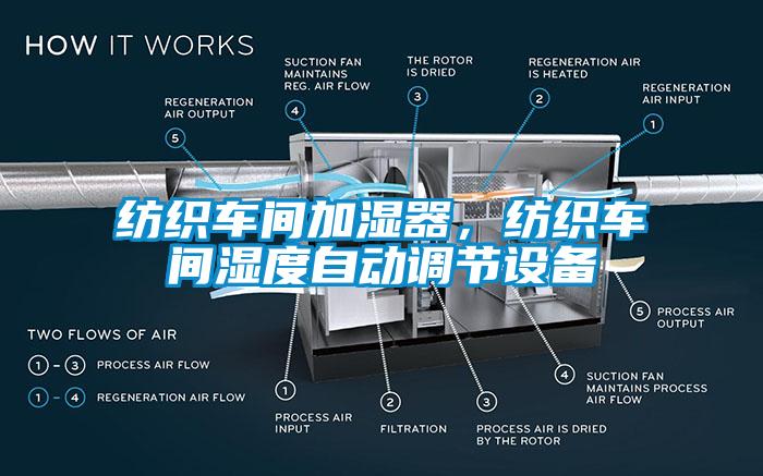 纺织车间加湿器，纺织车间湿度自动调节设备
