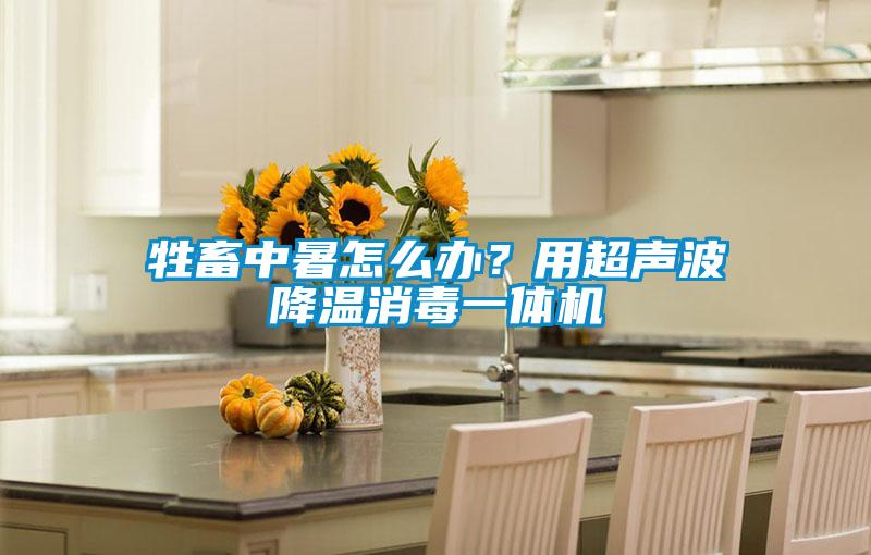 牲畜中暑怎么办？用超声波降温消毒一体机