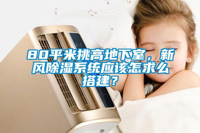 80平米挑高地下室，新风草莓视频黄色在线观看系统应该怎求么搭建？