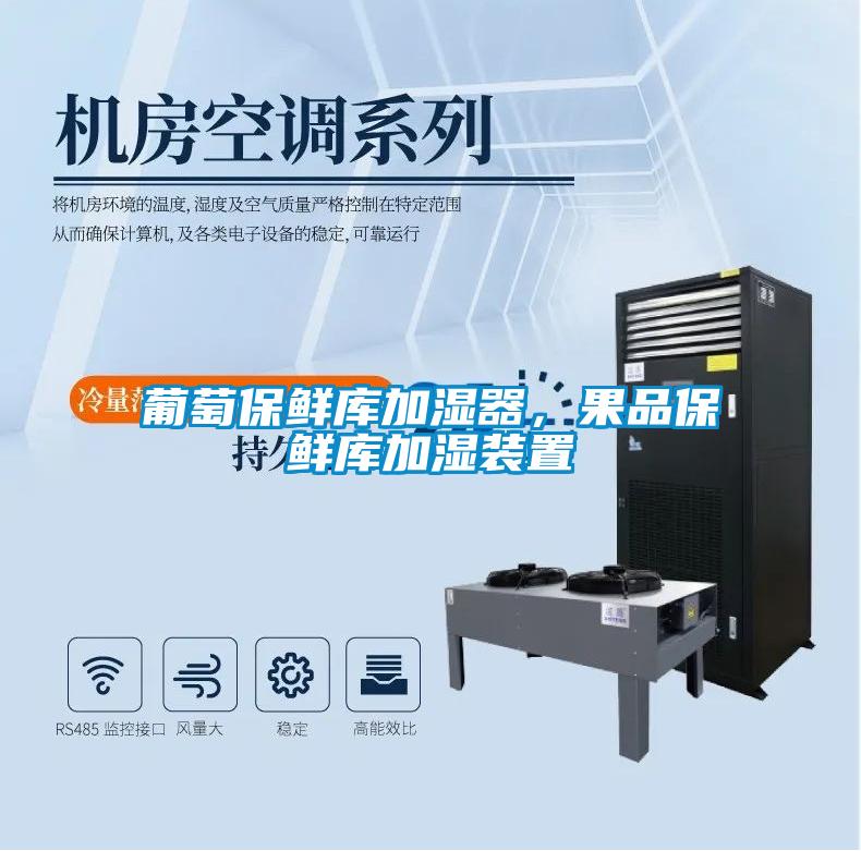 葡萄保鲜库加湿器，果品保鲜库加湿装置