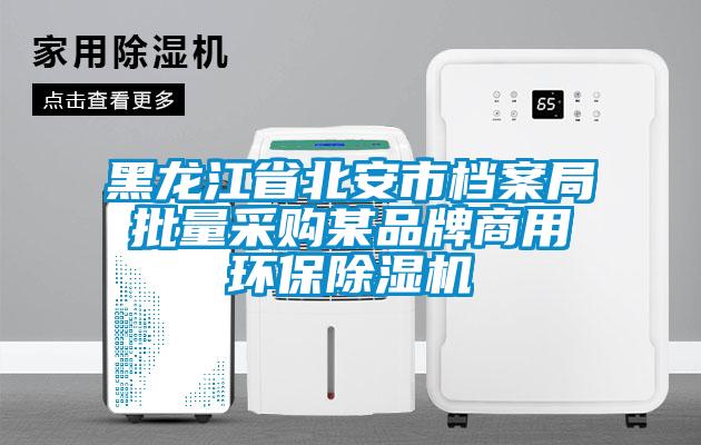 黑龙江省北安市档案局批量采购某品牌商用环保草莓视频黄色在线观看机