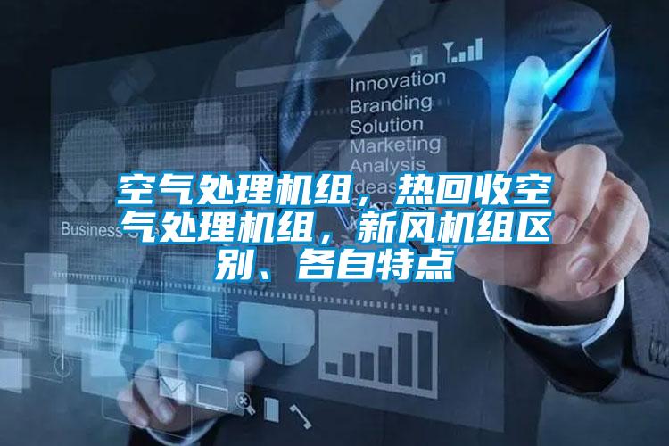 空气处理机组，热回收空气处理机组，新风机组区别、各自特点