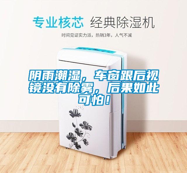 阴雨潮湿，车窗跟后视镜没有除雾，后果如此可怕！