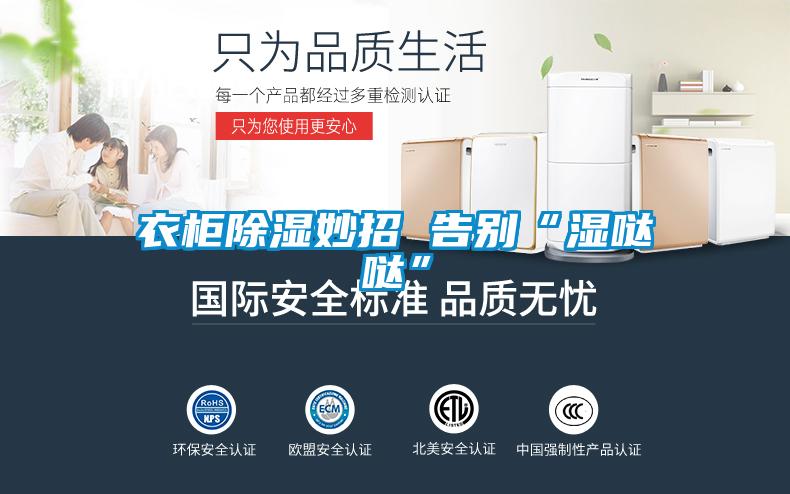 衣柜草莓视频黄色在线观看妙招 告别“湿哒哒”
