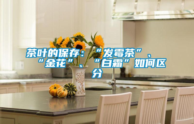 茶叶的保存：“发霉茶”、“金花”、“白霜”如何区分