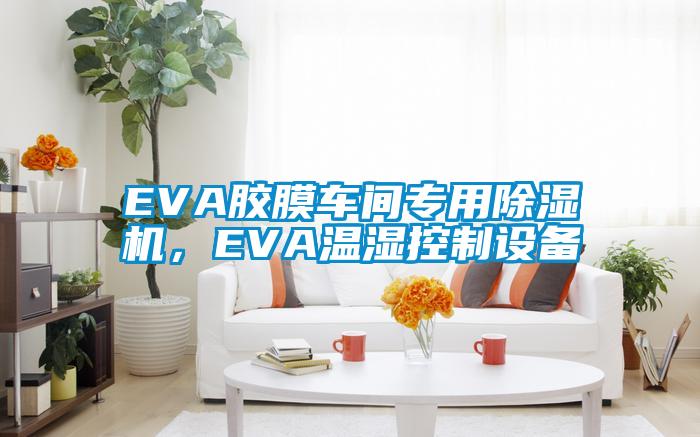 EVA胶膜车间专用草莓视频黄色在线观看机，EVA温湿控制设备