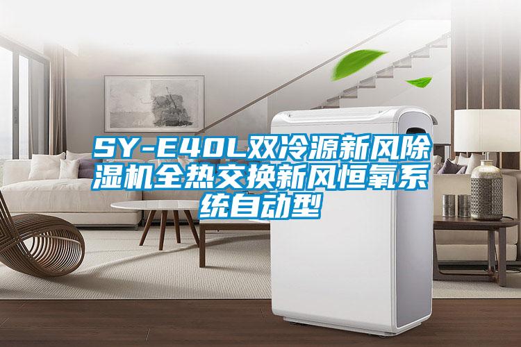 SY-E40L双冷源新风草莓视频黄色在线观看机全热交换新风恒氧系统自动型