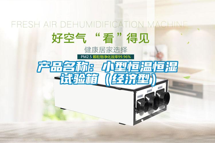 产品名称：小型恒温恒湿试验箱（经济型）