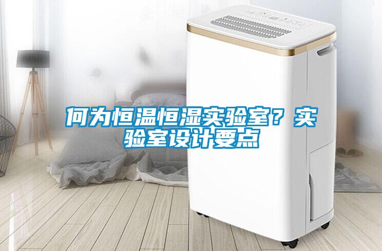 何为恒温恒湿实验室？实验室设计要点