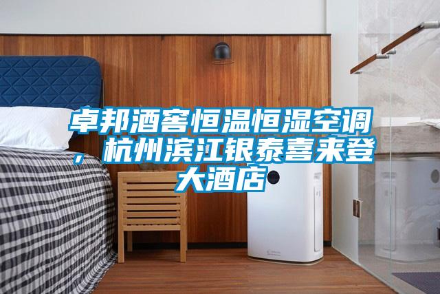 卓邦酒窖恒温恒湿空调，杭州滨江银泰喜来登大酒店