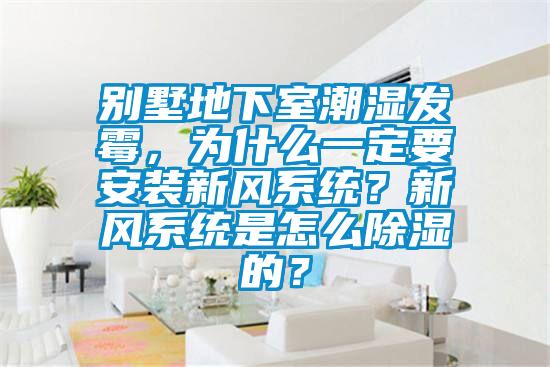 别墅地下室潮湿发霉，为什么一定要安装新风系统？新风系统是怎么草莓视频黄色在线观看的？