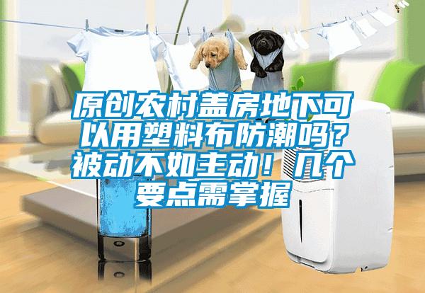 原创农村盖房地下可以用塑料布防潮吗？被动不如主动！几个要点需掌握