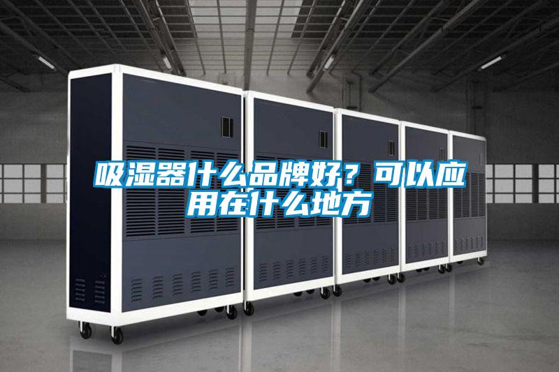 吸湿器什么品牌好？可以应用在什么地方