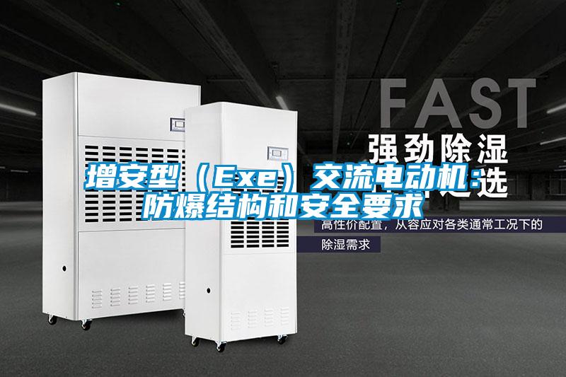 增安型（Exe）交流电动机：防爆结构和安全要求