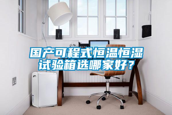 国产可程式恒温恒湿试验箱选哪家好？