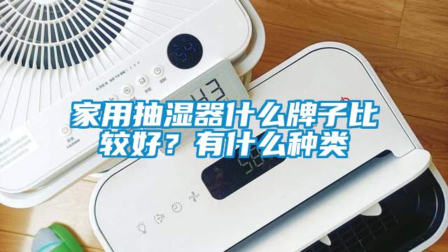 家用抽湿器什么牌子比较好？有什么种类