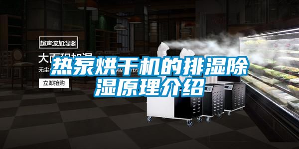 热泵烘干机的排湿草莓视频黄色在线观看原理介绍