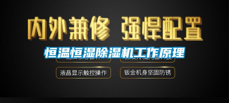 恒温恒湿草莓视频黄色在线观看机工作原理