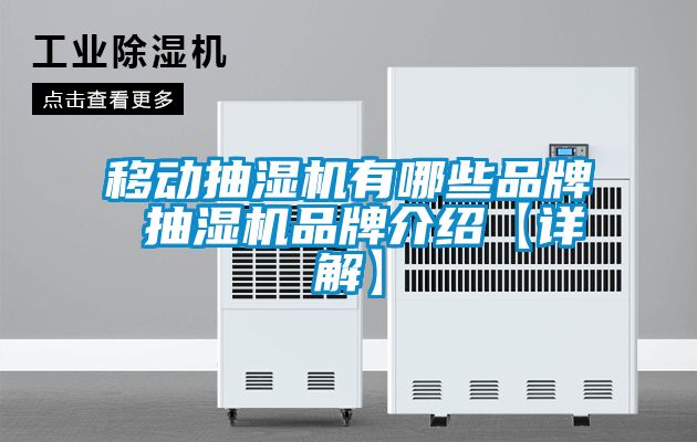 移动抽湿机有哪些品牌 抽湿机品牌介绍【详解】