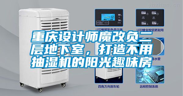 重庆设计师魔改负二层地下室，打造不用抽湿机的阳光趣味房