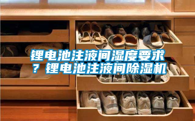 锂电池注液间湿度要求？锂电池注液间草莓视频黄色在线观看机