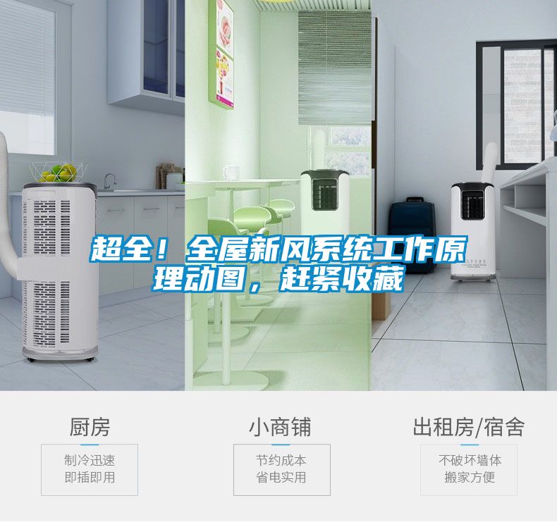 超全！全屋新风系统工作原理动图，赶紧收藏