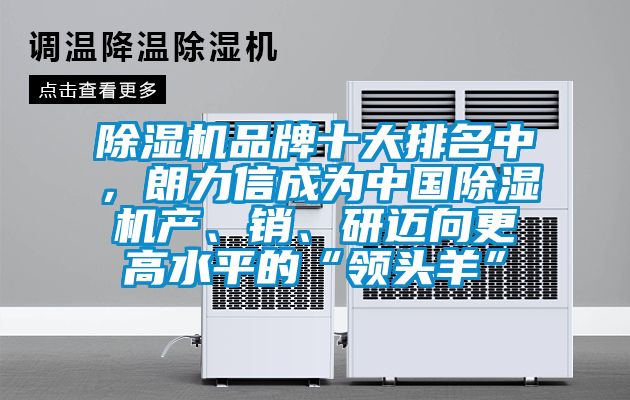 草莓视频黄色在线观看机品牌十大排名中，朗力信成为中国草莓视频黄色在线观看机产、销、研迈向更高水平的“领头羊”