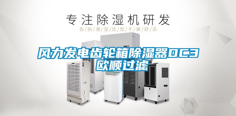 风力发电齿轮箱草莓视频黄色在线观看器DC3 欧顺过滤