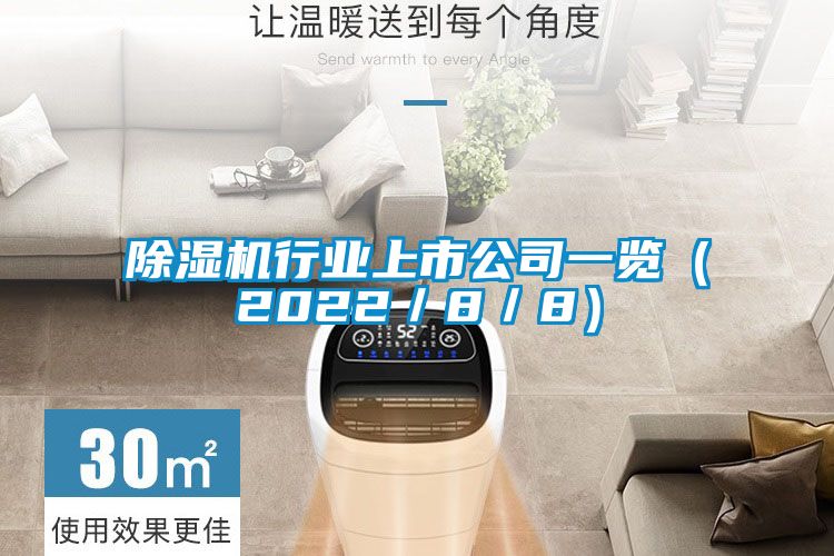 草莓视频黄色在线观看机行业上市公司一览（2022／8／8）