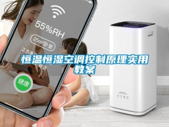 知识百科恒温恒湿空调控制原理实用教案