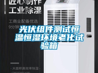 知识百科光伏组件测试恒温恒湿环境老化试验箱