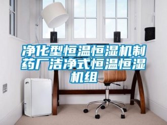 知识百科净化型恒温恒湿机制药厂洁净式恒温恒湿机组