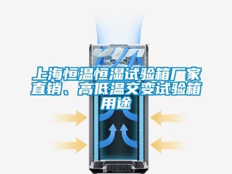 知识百科上海恒温恒湿试验箱厂家直销、高低温交变试验箱用途