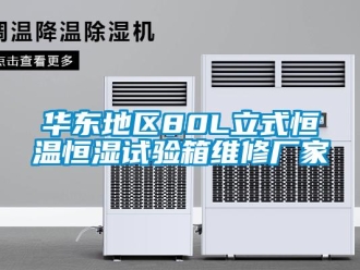 知识百科华东地区80L立式恒温恒湿试验箱维修厂家