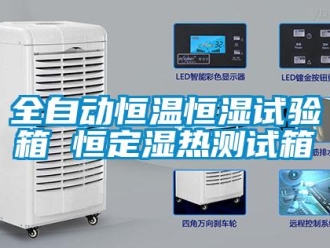 知识百科全自动恒温恒湿试验箱 恒定湿热测试箱