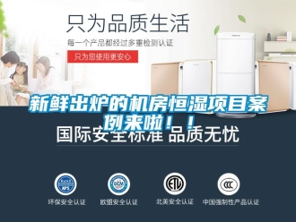 知识百科新鲜出炉的机房恒湿项目案例来啦！！