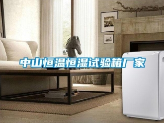 知识百科中山恒温恒湿试验箱厂家