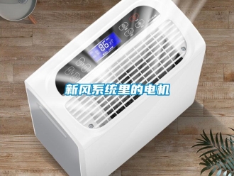 知识百科新风系统里的电机