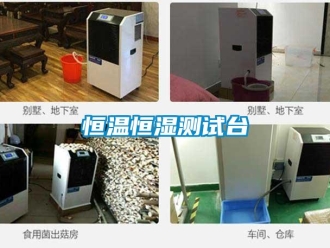 知识百科恒温恒湿测试台